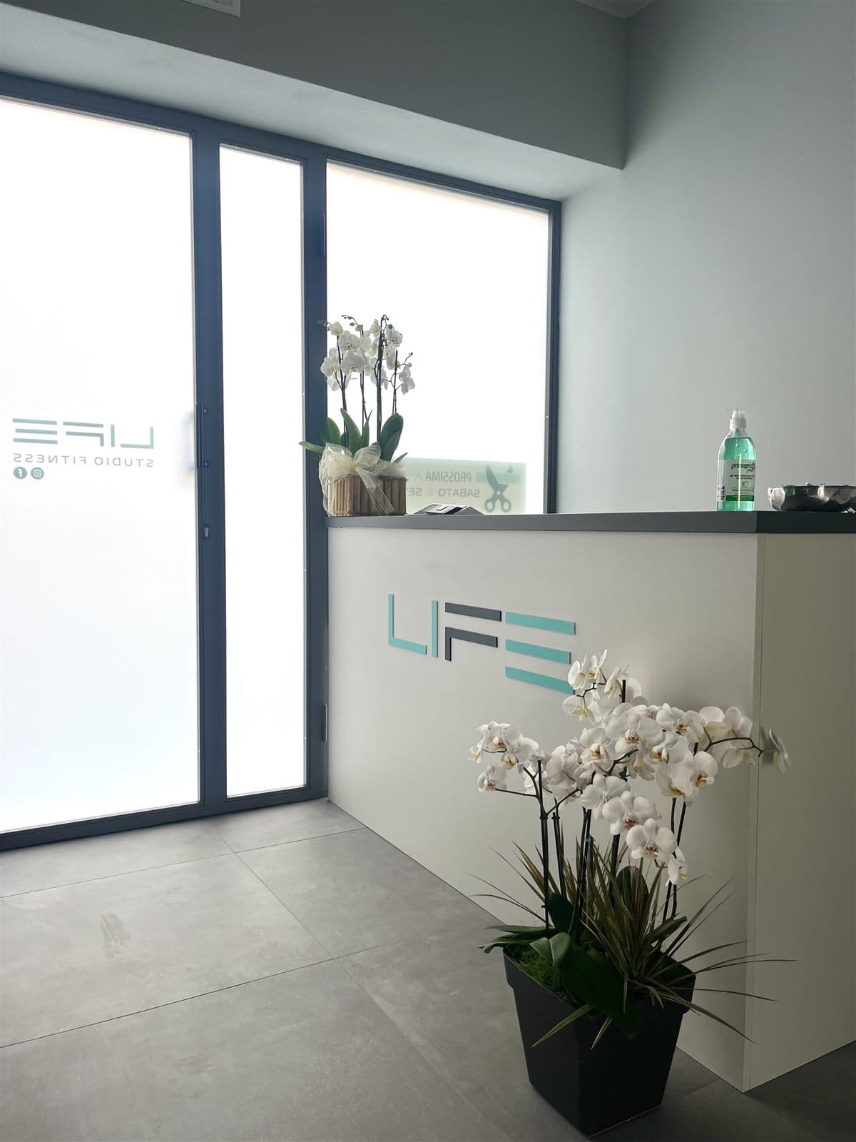 Reception LIFE Studio Fitness